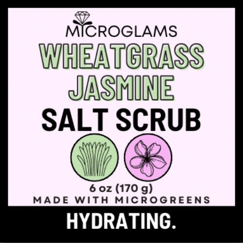 Salt Scrub - Wheatgrass Jasmine