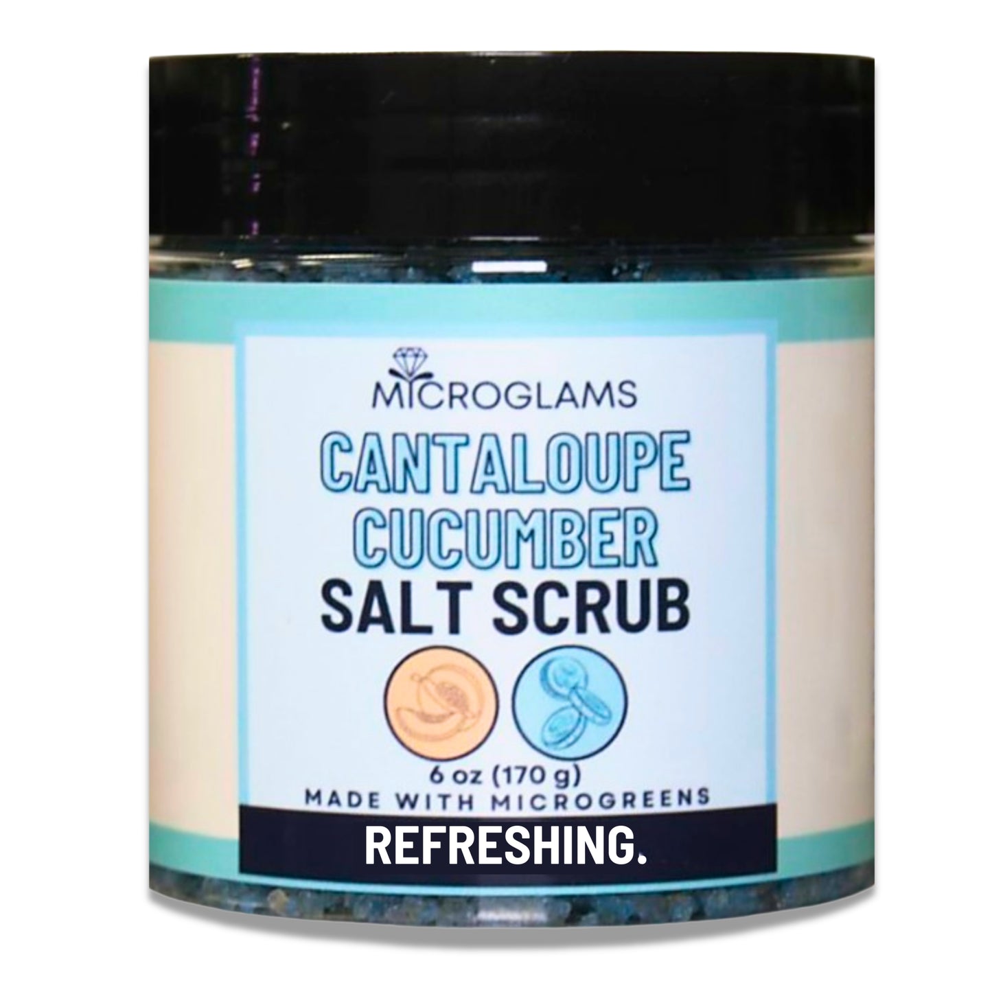 Salt Scrub - Cantaloupe Cucumber