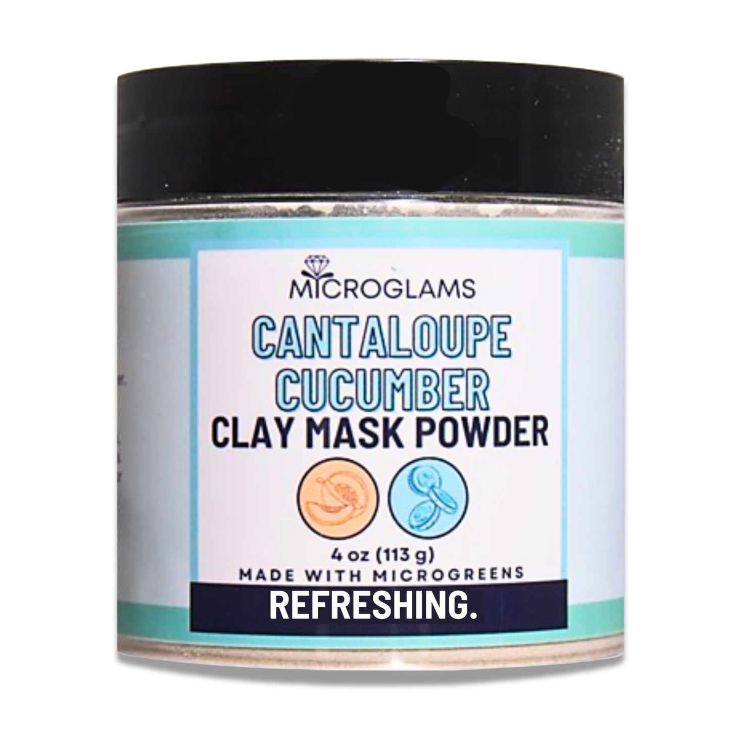 Bentonite Clay Mask - Cantaloupe Cucumber