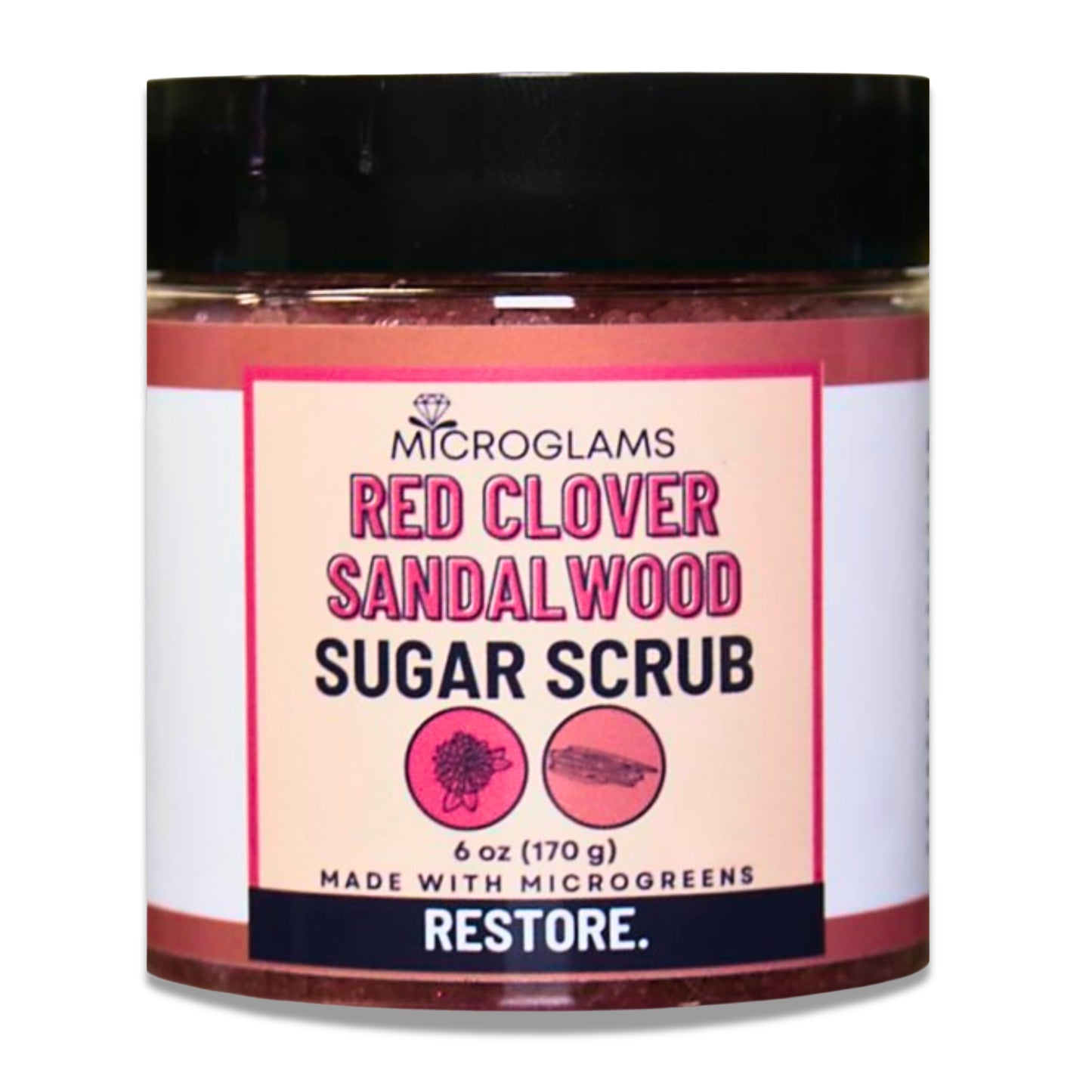 Sugar Scrub - Red Clover Sandalwood