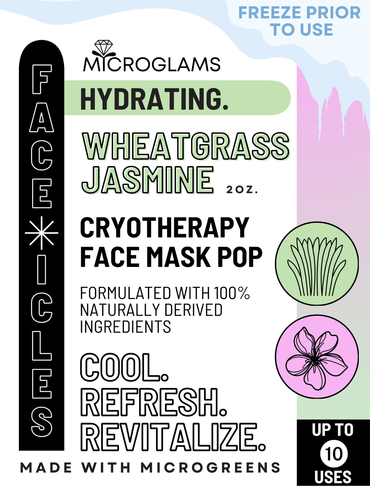 Face-icles - Wheatgrass Jasmine