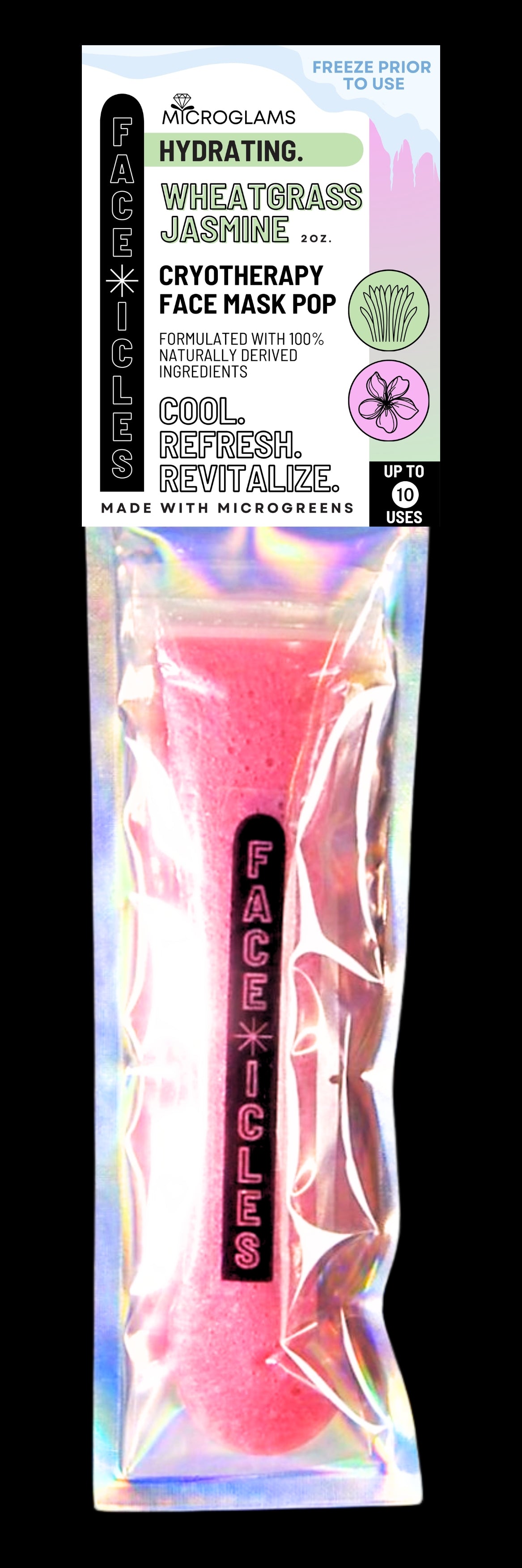 Face-icles - Wheatgrass Jasmine