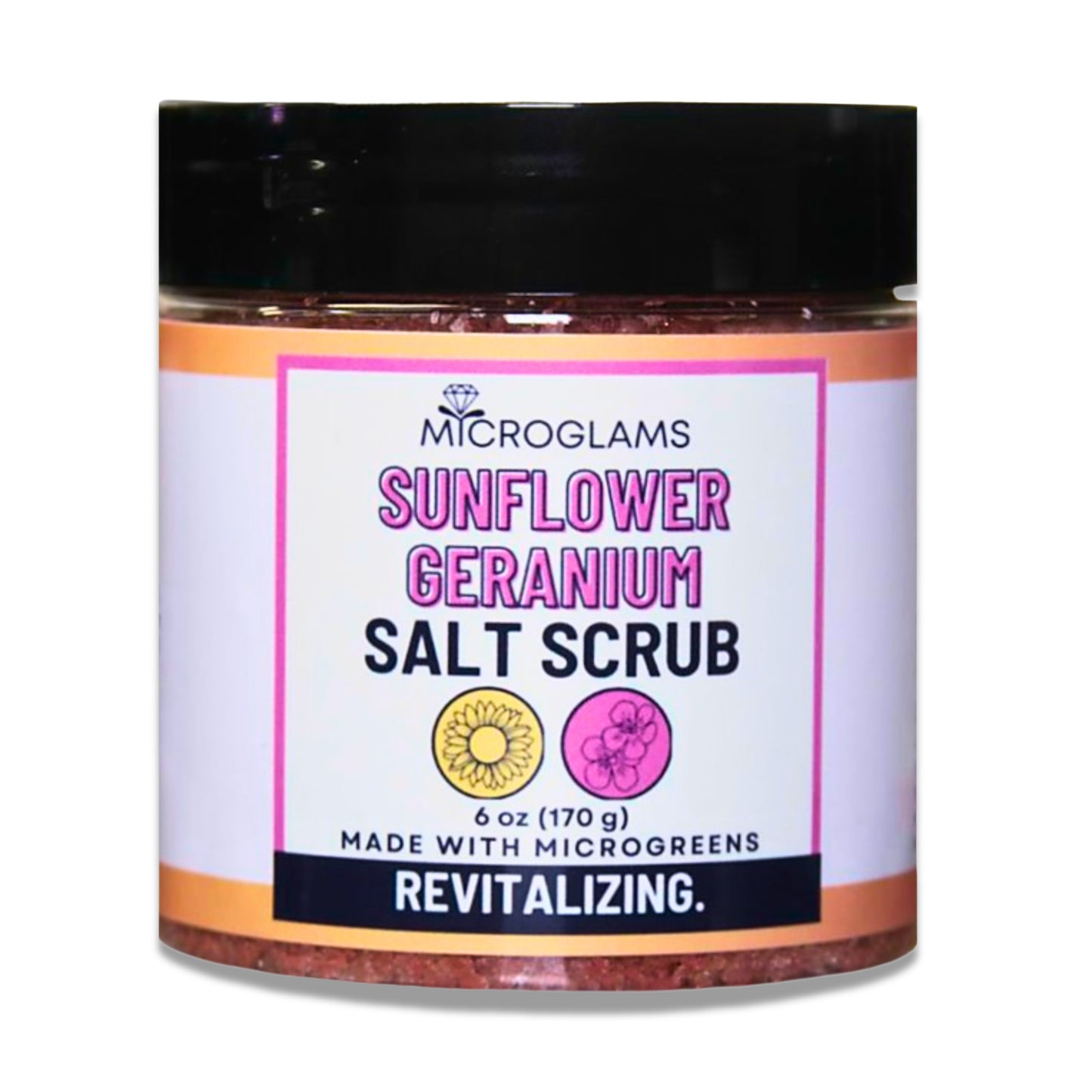 Salt Scrub - Sunflower Geranium