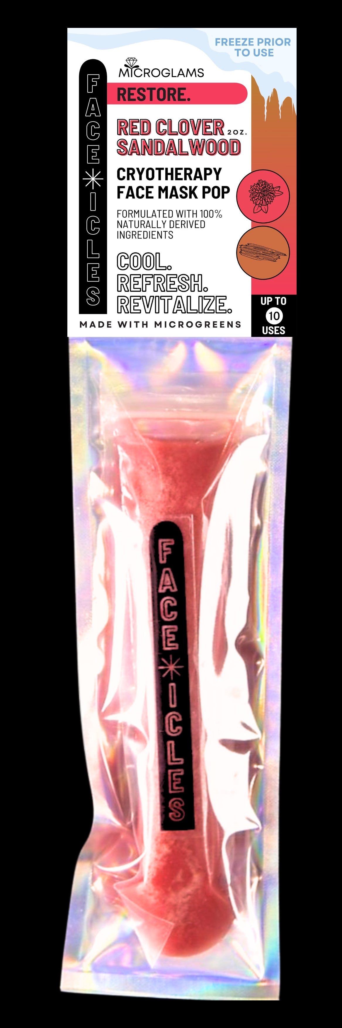 Face-icles - Red Clover Sandalwood