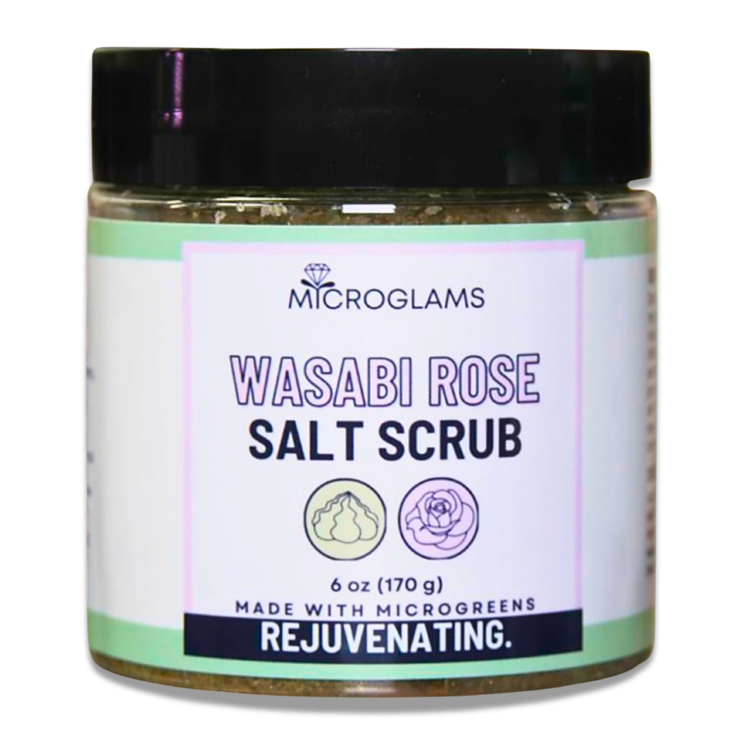 Salt Scrub - Wasabi Rose