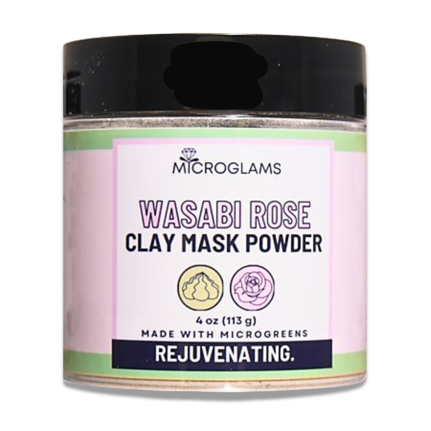 Bentonite Clay Mask - Wasabi Rose