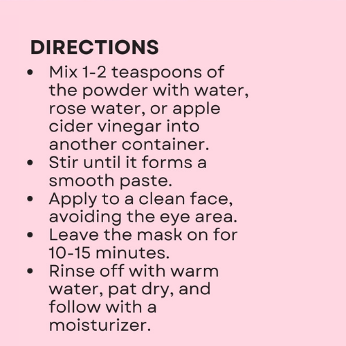 Bentonite Clay Mask - Radish Lavender