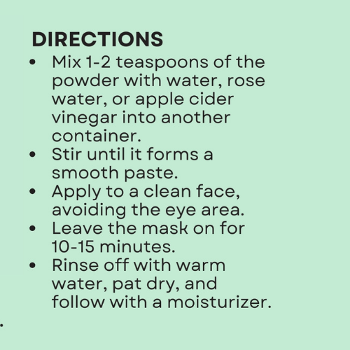 Bentonite Clay Mask - Sweet Pea Vanilla