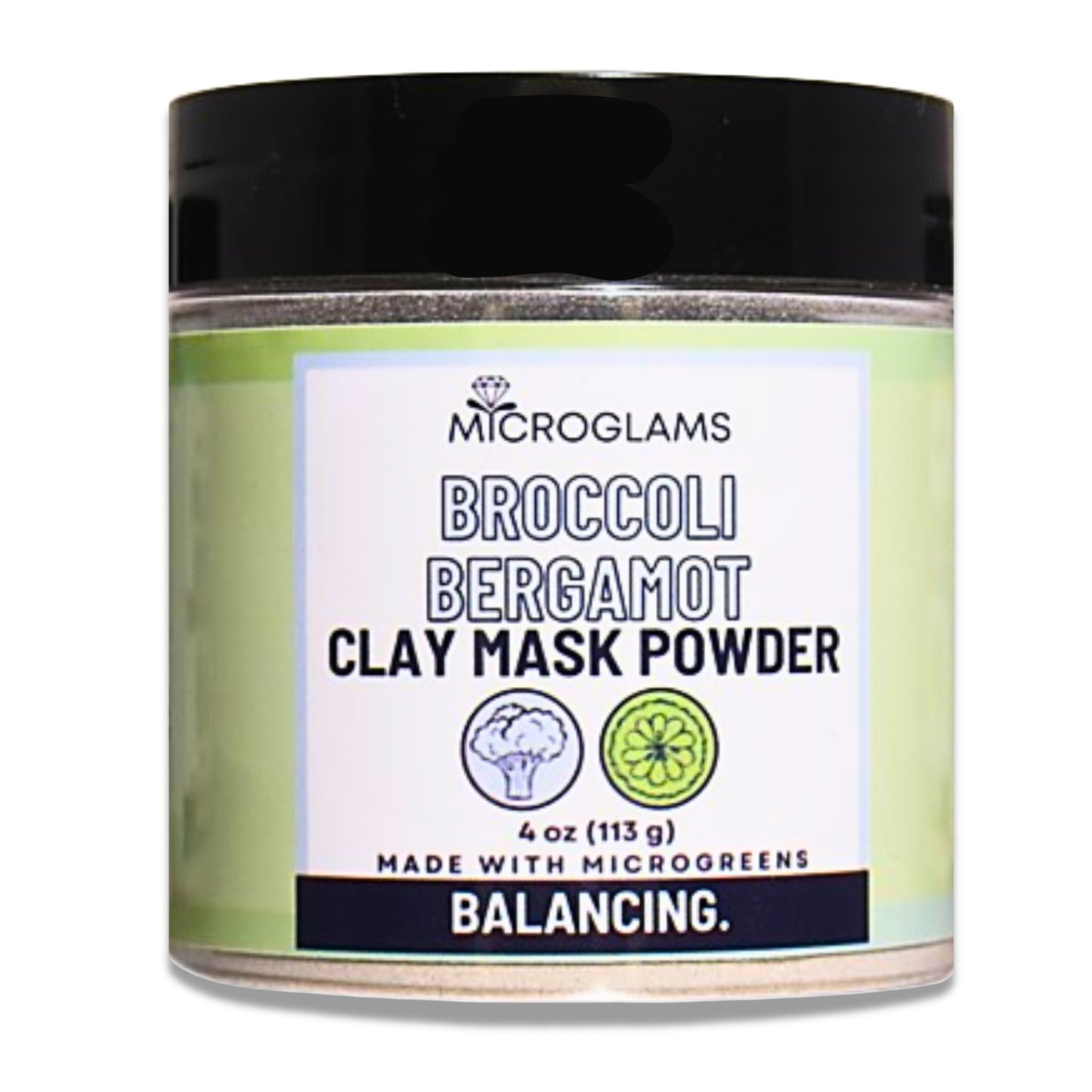 Bentonite Clay Mask - Brocolli Bergamot