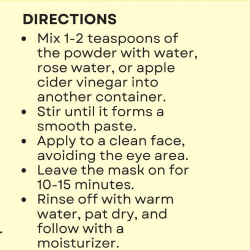 Bentonite Clay Mask - Kale Chamomile