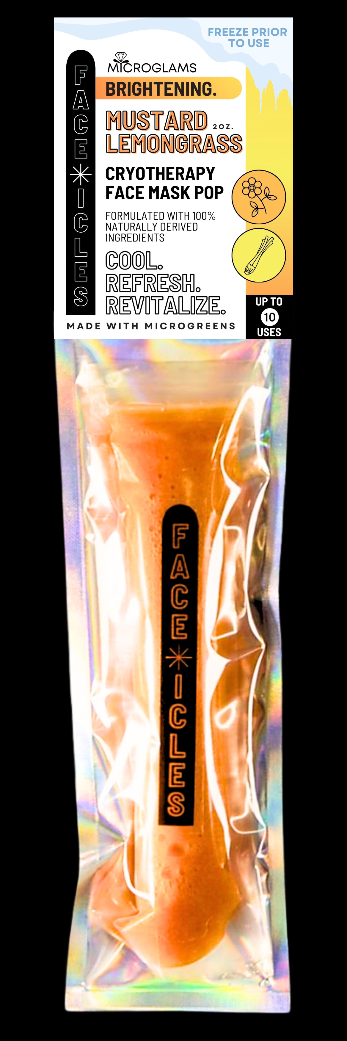 Face-icles - Mustard Lemongrass