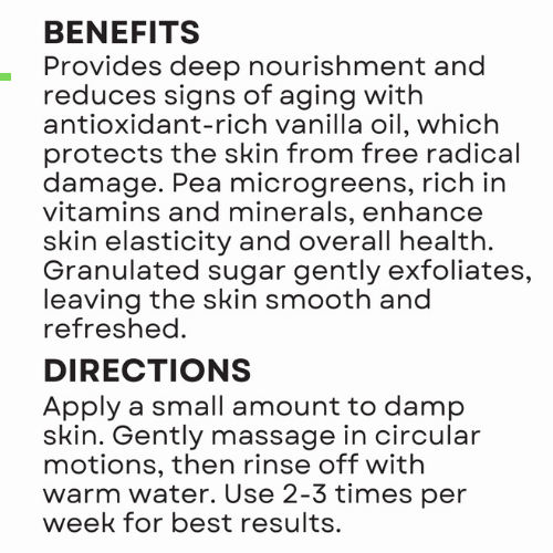 Sugar Scrub - Sweet Pea Vanilla