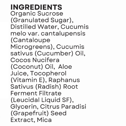 Sugar Scrub - Cantaloupe Cucumber
