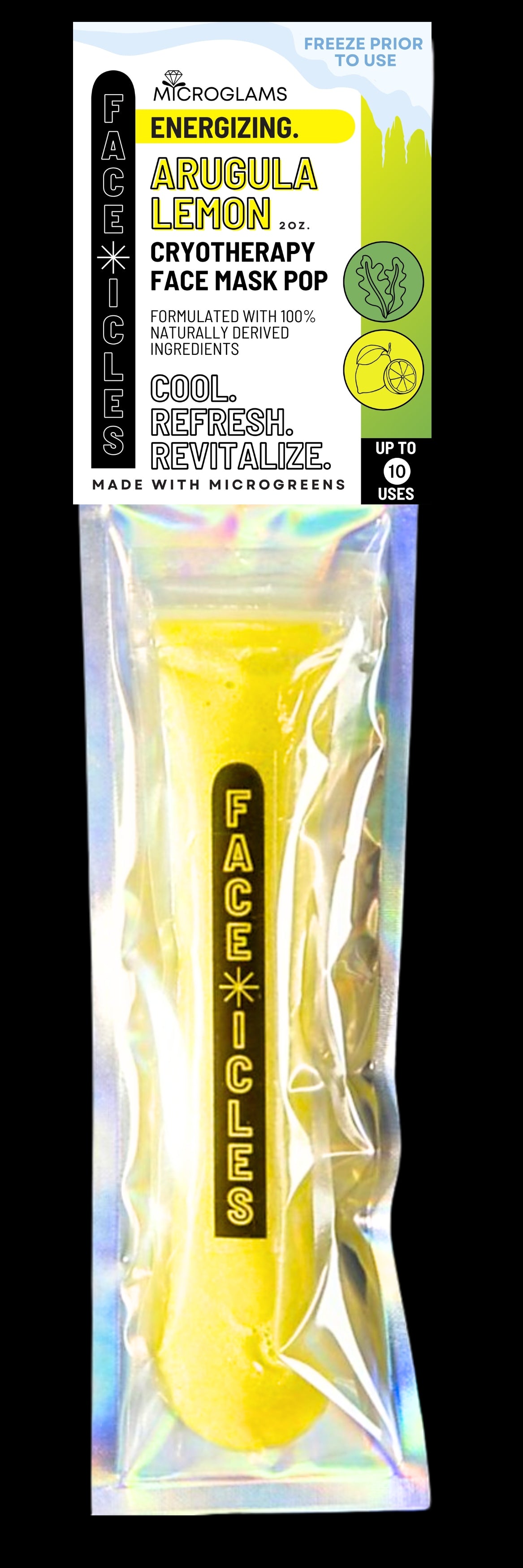 Face-icles - Arugula Lemon