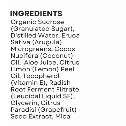 Sugar Scrub - Arugula Lemon