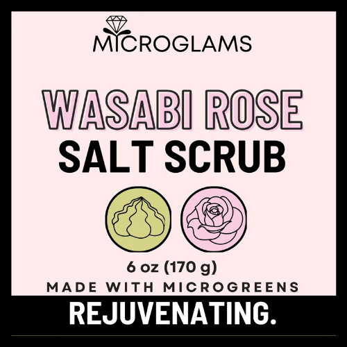 Salt Scrub - Wasabi Rose