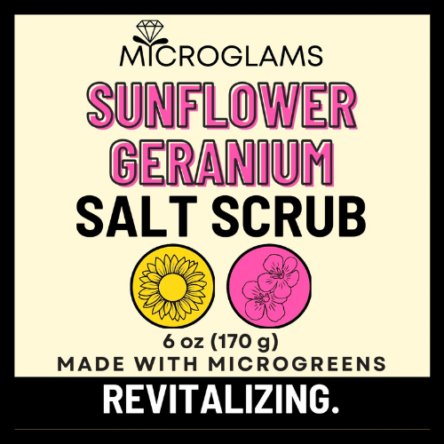Salt Scrub - Sunflower Geranium