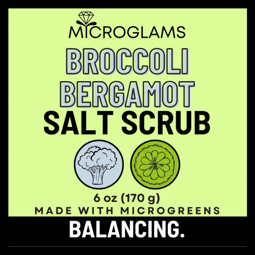 Salt Scrub - Broccoli Bergamot
