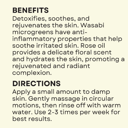 Salt Scrub - Wasabi Rose
