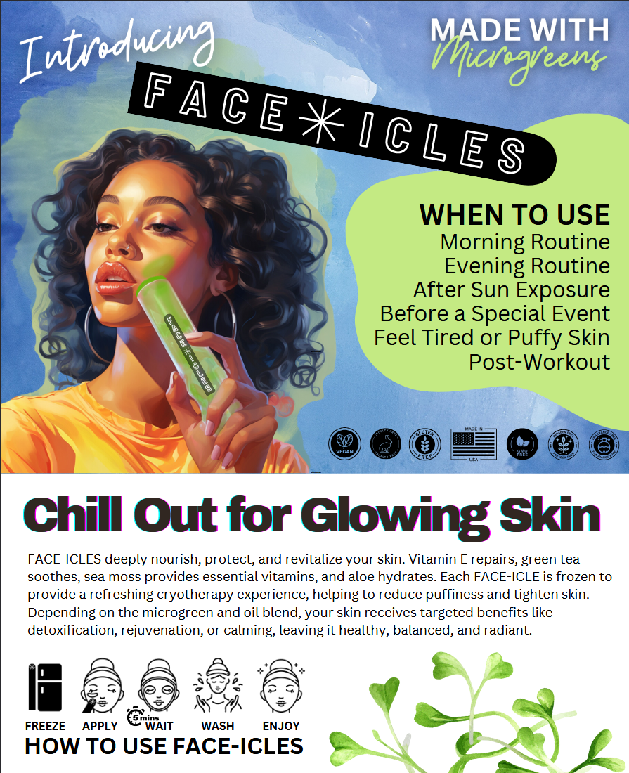 Face-icles - Wheatgrass Jasmine