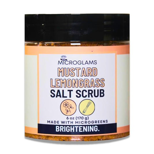 Salt Scrub - Mustard Lemongrass