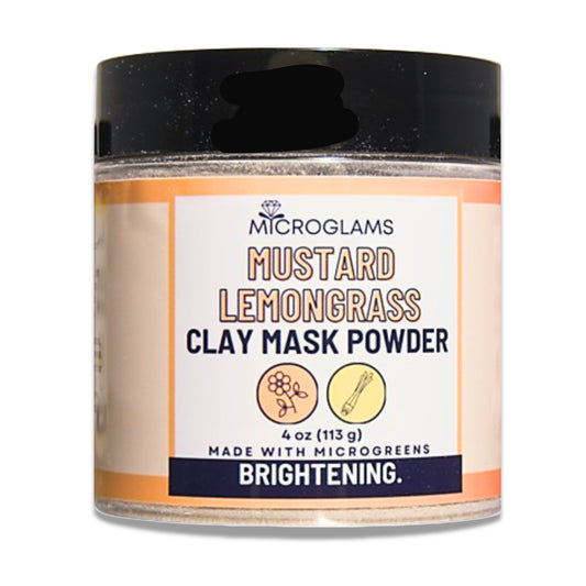 Bentonite Clay Mask - Mustard Lemongrass