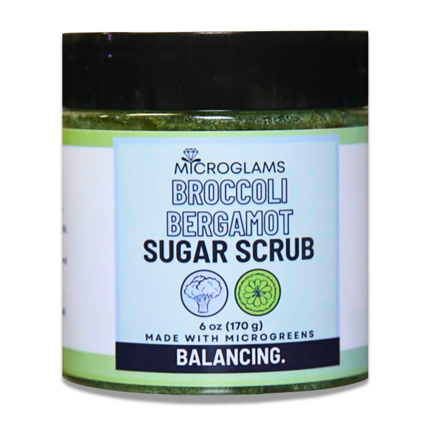 Sugar Scrub - Broccoli Bergamot