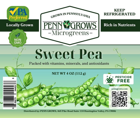 Sweet Pea Microgreens