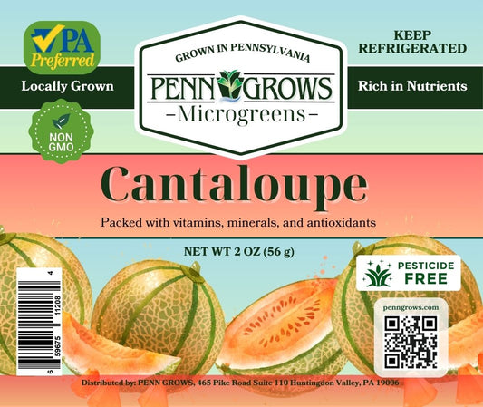 Cantaloupe Micogreens