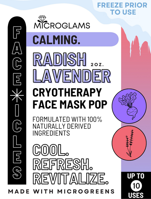 Face-icles - Radish Lavender